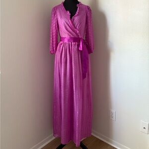 Gentillesse Pink Maxi Dress- Size Small